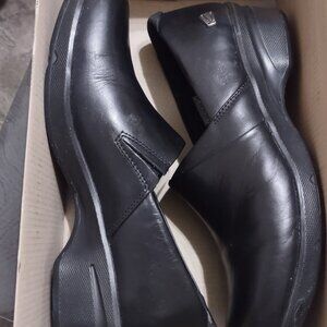 Keen Black Leather Mora Clog W sz 9